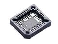 PLCC SOCKET, 32POS, 1.27MM, BLACK, DIP MP015722