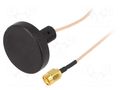 Antenna; GSM; 0.5dBi; linear; screw type; 50Ω; -40÷85°C; 3m; RG174 SR PASSIVES GSM-ANT123