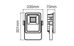 LED Floodlight 50W 5500lm 4000K, PROJECT, LED line 470522 5907777470522