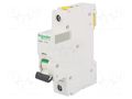 Circuit breaker; 230VAC; Inom: 1A; Poles: 1; for DIN rail mounting SCHNEIDER ELECTRIC A9F04101