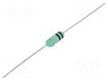 Resistor: wire-wound; THT; 100mΩ; 2W; ±5%; Ø0.54x28mm; Ø3.5x10mm ROYALOHM KNP02U-0R1