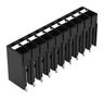 TERMINAL BLOCK, WTB, 10POS, 24-16AWG 2086-1110