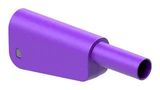 BANANA TEST CONN, PLUG, 19A, VIOLET, CBL 66.2021-26