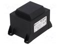 Transformer: encapsulated; 30VA; 230VAC; 18V; 1666.6mA; PCB; IP00 BREVE TUFVASSONS TEZ30/D/18V