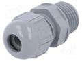 Cable gland; with long thread; M16; 1.5; IP68,IP69K; polyamide LAPP STR-ISO-M16-R7001