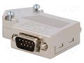 Connector: D-Sub; PIN: 9; angled 55°; screw terminal; for cable PHOENIX CONTACT PROFIB/PG/SC2