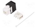 Connector: RJ45; socket; PIN: 8; Cat: 6; Keystone,unshielded; 8p8c LOGILINK LOG-NK4007