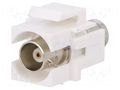 Coupler; socket; BNC socket x2; female x2; straight; 50Ω; Keystone LOGILINK LOG-NK0019