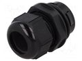 Cable gland; IP68; polyamide; black; push-in; Ømount.hole: 32.3mm LAPP CLICK-M32-RAL9005