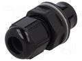 Cable gland; IP68; polyamide; black; push-in; Ømount.hole: 16.3mm LAPP CLICK-M16-RAL9005