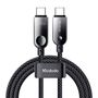 Mcdodo CA-4780 USB-C to USB-C 60W data cable 1.2m (black), Mcdodo CA-4780