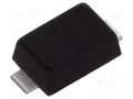 Diode: Zener; 1W; 10V; SMD; reel,tape; SOD123F; single diode; 0.5uA DC COMPONENTS DZL4740A-DC