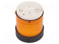 Module: light signaller; orange; LED; 24VDC; 24VAC; IP65; Ø70mm SCHNEIDER ELECTRIC XVBC5B5