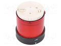 Module: light signaller; red; LED; 24VDC; 24VAC; IP65; Ø70mm SCHNEIDER ELECTRIC XVBC5B4