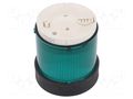 Module: light signaller; green; bulb BA15D; 24÷48VDC; 24VAC; IP65 SCHNEIDER ELECTRIC XVBC4B3