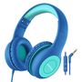 EarFun Kids K1 In-Ear Headphones (blue-green), Earfun K1BG