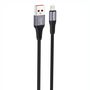 Foneng X112 USB-A to Lightning cable 2.4A, 1m (black), Foneng X112 iPhone