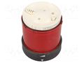 Module: light signaller; red; LED; 230VAC; IP65; Ø70mm; Harmony XVB SCHNEIDER ELECTRIC XVBC2M4