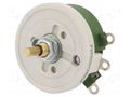 Potentiometer: shaft; single turn; 500Ω; 50W; ±10%; 6mm; wirewound SR PASSIVES FVR50W-500R