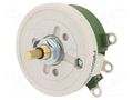Potentiometer: shaft; single turn; 10Ω; 50W; ±10%; 6mm; wirewound SR PASSIVES FVR50W-10R