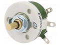 Potentiometer: shaft; single turn; 250Ω; 25W; ±10%; 6mm; wirewound SR PASSIVES FVR25W-250R