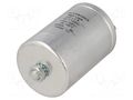 Capacitor: polypropylene; 3uF; Leads: M6 screws; ESR: 2mΩ; M8 screw KEMET C44APFP4300ZB0J