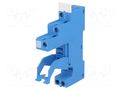 Socket; PIN: 5; 16A; 250VAC; for DIN rail mounting; -40÷70°C; 46.61 FINDER 97.01SPA