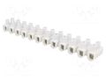 Connector: terminal block; 450V; screw terminal; Contacts: steel ELECTRO TERMINAL EKL-3S/WH