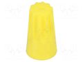 Wire nut connector; 0.5÷6mm2; yellow; 50pcs. NINIGI ST-ASS-WN-Y