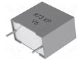 Capacitor: polypropylene; R73; 1.5nF; 2kVDC; 500VAC; 18x7.5x13.5mm KEMET R73UI11504000J