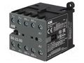 Contactor: 4-pole; NC x2 + NO x2; 24VAC; 6A; B6; screw terminals ABB B6-22-00-01