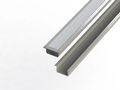10 mm aluminum profile, anodized recessed 2 meters + frosted cover 478580 5907777478580