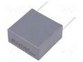 Capacitor: polypropylene; X2; R47 X2; 2.2uF; 1000VDC; 440VAC; THT KEMET R474W42205001K