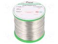 Tin; lead free; Sn96,5Ag3Cu0,5; 500um; 500g; reel; 217÷220°C; 3% CYNEL SAC305-0.5/0.5