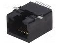 Connector: RJ45; socket; PIN: 8; 8p8c; on PCBs; SMT; horizontal KEYSTONE KEYS944
