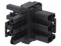 Transition: T adapter; male,female x2; WINSTA; 25A; 250V; ways: 3 WAGO 770-615