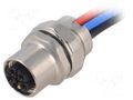 Connector: M12; socket; PIN: 5; female; L code-Power; IP65,IP67; 63V HARTING 21035962505