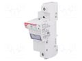 Fuse holder; 22x58mm; for DIN rail mounting; 100A; 690VAC; 750VDC DF ELECTRIC PMF22X58-1