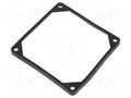 Mounting gasket; Ømount.hole: 5mm; black; Shore hardness: 40 RICHCO FGA-92