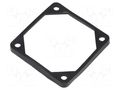 Mounting gasket; Ømount.hole: 5mm; black; Shore hardness: 40 RICHCO FGA-60