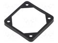 Mounting gasket; Ømount.hole: 4.5mm; black; Shore hardness: 40 RICHCO FGA-50