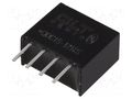 Converter: DC/DC; 1W; Uin: 10.8÷13.2VDC; Uout: 12VDC; SIL4; 100kHz QLT POWER QDC1S-1212S