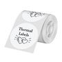 Nelko thermal label for PM220 label printer (white, 50*50 mm), Nelko Two 50*50W