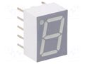 Display: LED; 7-segment; 10mm; 0.39"; No.char: 1; red; 0.28÷3mcd VISHAY TDSR1060