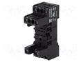 Socket; PIN: 8; 12A; 250VAC; for DIN rail mounting; PT SCHRACK PT78720