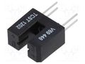Sensor: optocoupler; through-beam (with slot); Slot width: 3.1mm VISHAY TCST1202