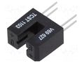 Sensor: optocoupler; through-beam (with slot); Slot width: 3.1mm VISHAY TCST1103