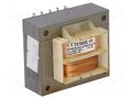 Transformer: mains; 10VA; 230VAC; 9V; 1A; screw type; IP00 INDEL TS10/35