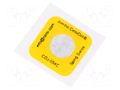 Temperature indicator; 54°C; °C; 19x19mm; Jumbo-CelsiDot SPIRIG CDJ-054