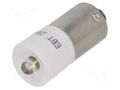 LED lamp; white; BA9S; 28VDC; 28VAC CML INNOVATIVE TECHNOLOGIES 1860245W3